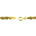 Image 3 of Gold twisted link chain