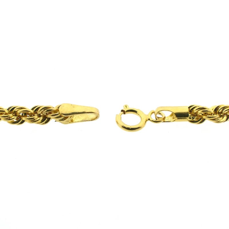 Image 3 of Gold twisted link chain