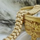Image 7 of 18K Vintage gold wide bracelet | 19.0 cm