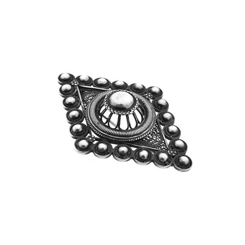 Image 6 of Vintage silver Zeeland button brooch