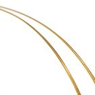 Image 4 of 18-karat gold omega necklace; double | 50 cm