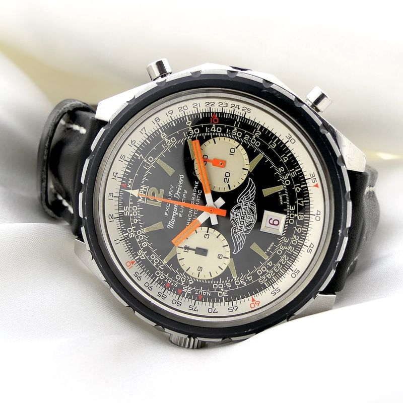 Image 6 of Breitling Navitimer 1806 'Morgan Drivers'; Automatic vintage men's watch