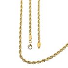 Image 1 of Gold twisted link chain