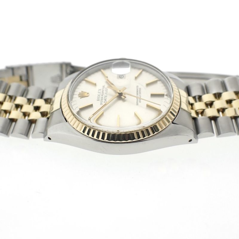 Image 6 of Rolex Datejust 16013; Steel/gold men's watch