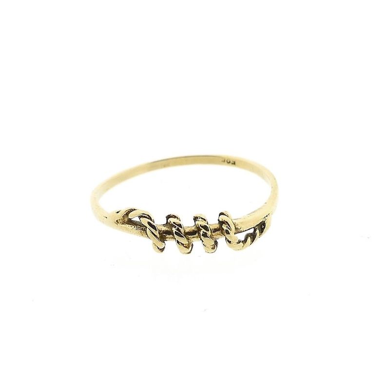 Image 3 of Woven Gold Ring