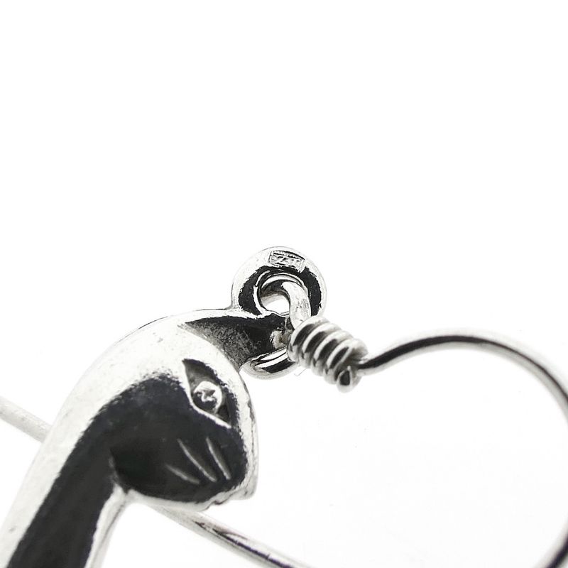 Image 6 of Silver earrings | Siamese