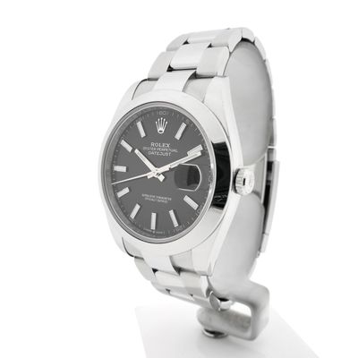 Image 2 of Rolex Datejust 41mm 'Black' 126300; Automatic men's watch