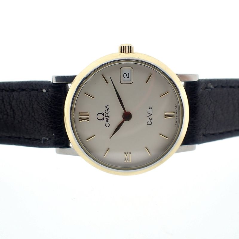 Image 1 of Omega DeVille Staal/goud; Dames horloge