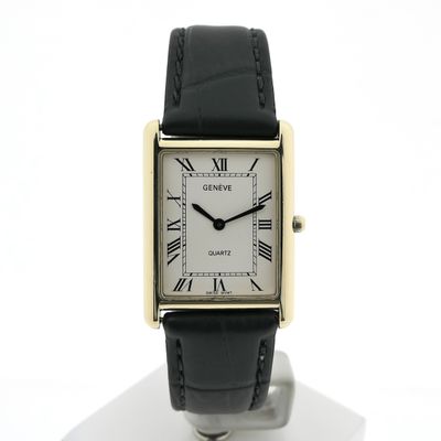 Image 1 of Geneva Tank 'Large'; Vintage 9k. watch