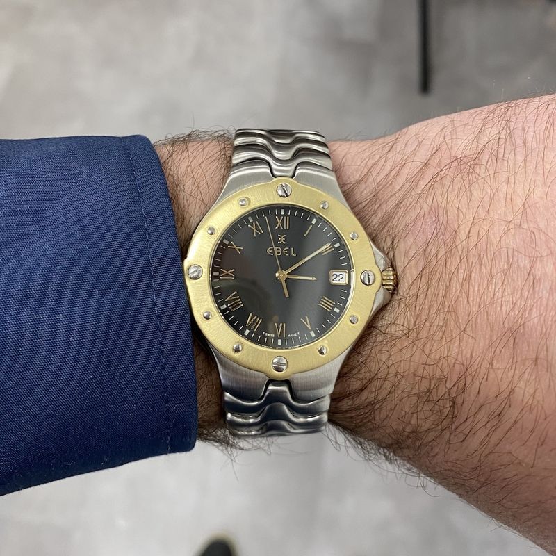 Image 13 of Ebel Sportwave; 18krt. Two-Tone; Quartz; Men's watch