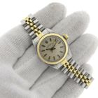 Image 6 of Rolex Oyster Perpetual 6719; Vintage 18k. goud/stalen dames horloge