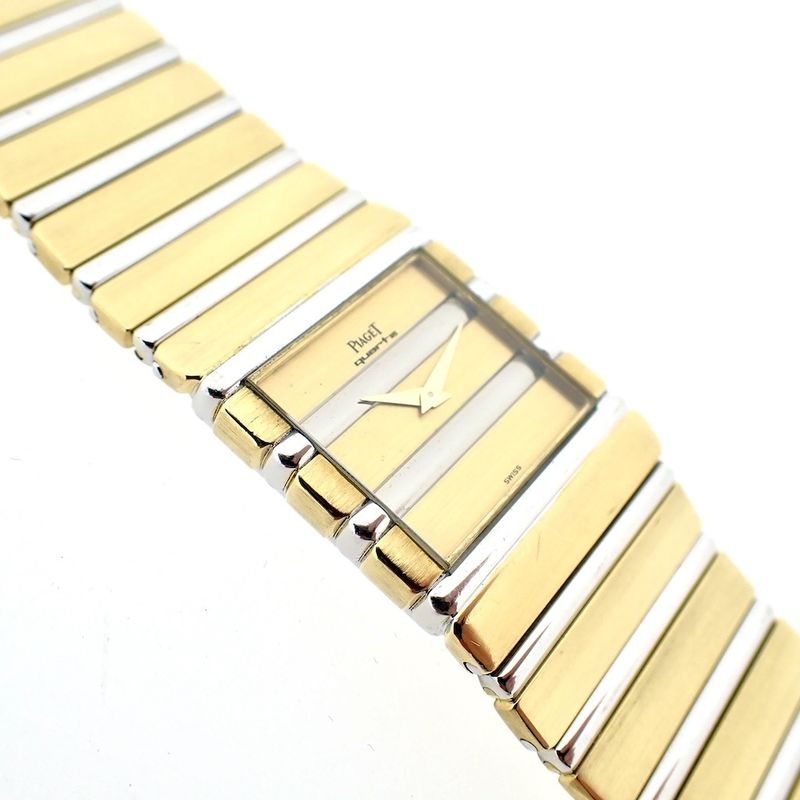 Image 2 of Piaget Polo; 18k gold men's watch