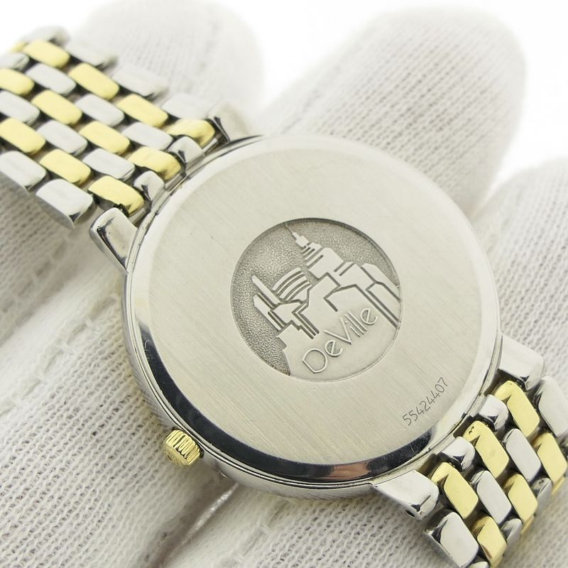 Image 5 of Omega DeVille; Gold/steel men's watch