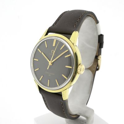 Omega 'Seamaster 30' 135.007; Vintage 14k. goldcap heren horloge Image 2 of Omega 'Seamaster 30' 135.007; Vintage 14k. goldcap heren horloge