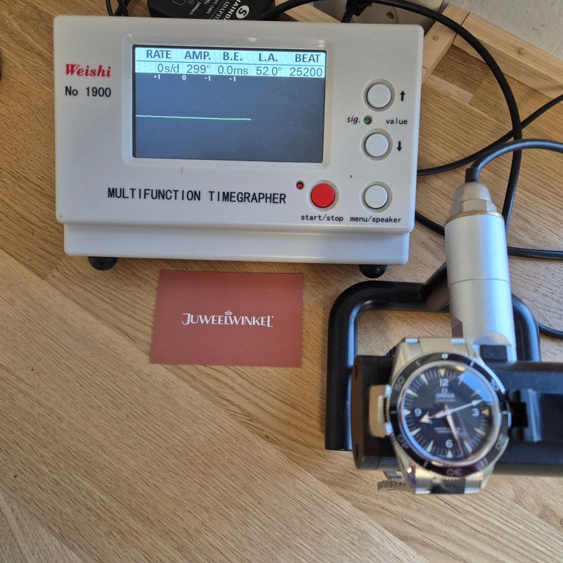 Image 14 of Omega Seamaster 300m Master Co-Axial Chronometer 233.30.41.21.01.001; Automatic Men's Watch