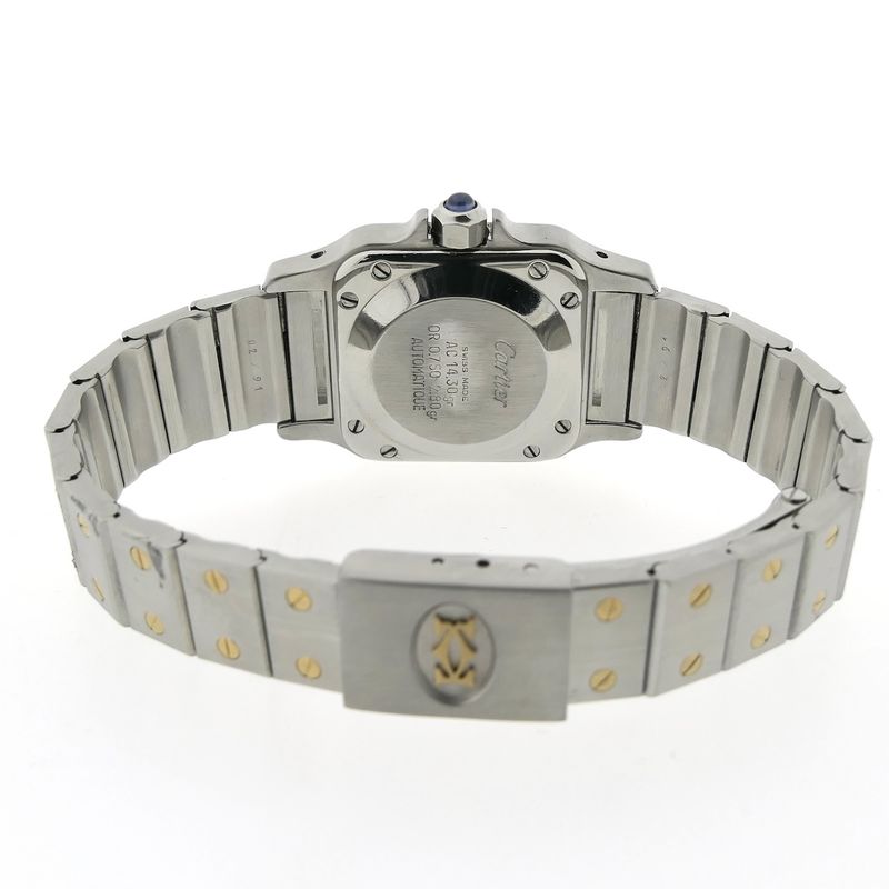 Image 11 of Cartier Santos 'Small' Automatic 0902; Vintage dames horloge