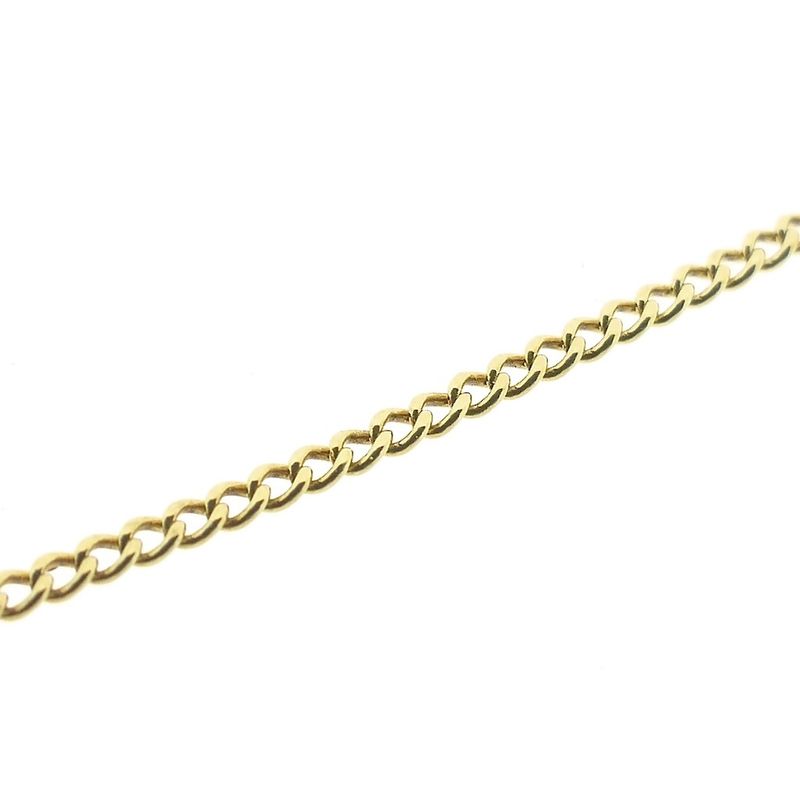 Image 3 of Gold gourmet link chain | 51 cm