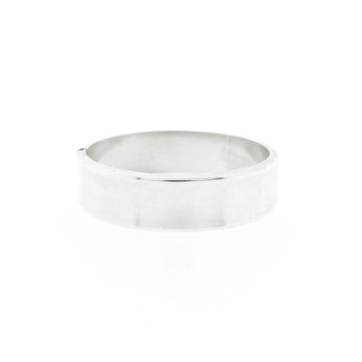 Image 1 of Silver wide slave bracelet | Ø 59 mm