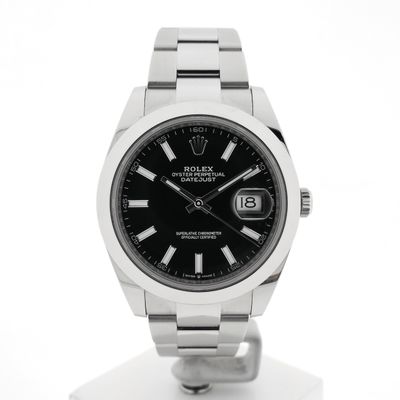 Image 1 of Rolex Datejust 41mm 'Black' 126300; Automatic men's watch