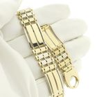 Image 3 of Two-tone gold fantasy link bracelet