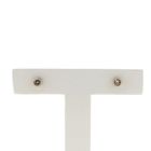 Image 1 of Rose gold stud earrings with zirconia | Blush