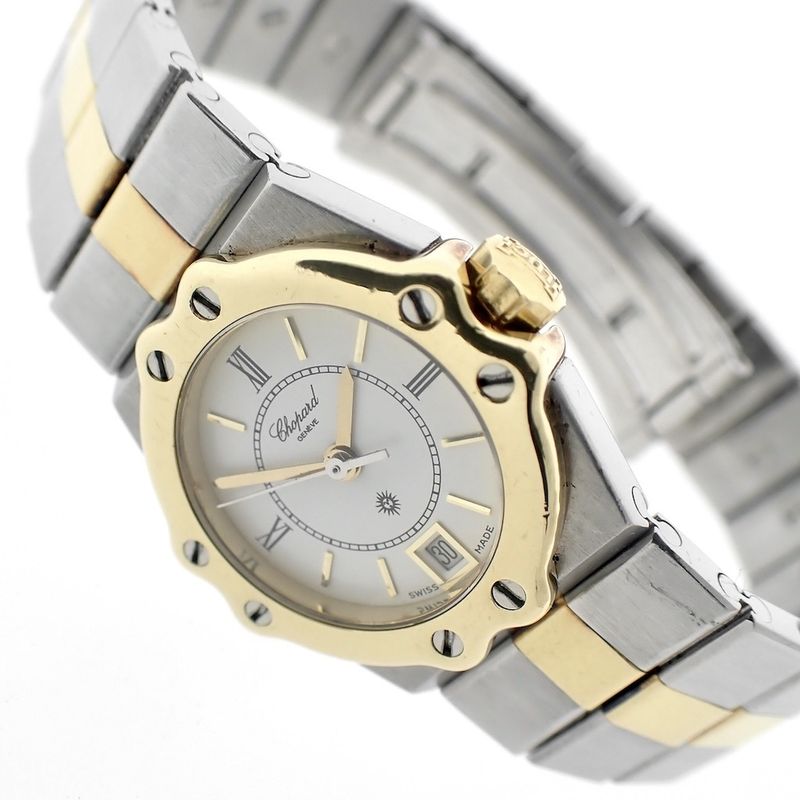 Image 10 of Chopard St. Moritz; Vintage women's watch with box/papers