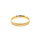 Image 4 of Matted two-tone gold ring