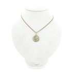 Image 3 of Gold Zodiac Pendant; Aquarius