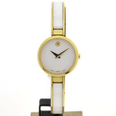 Image 1 of Movado Classic Moda; Women's cocktail watch with ceramic; 0607715