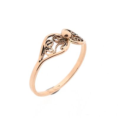 Afbeelding 1 van Roségouden ring