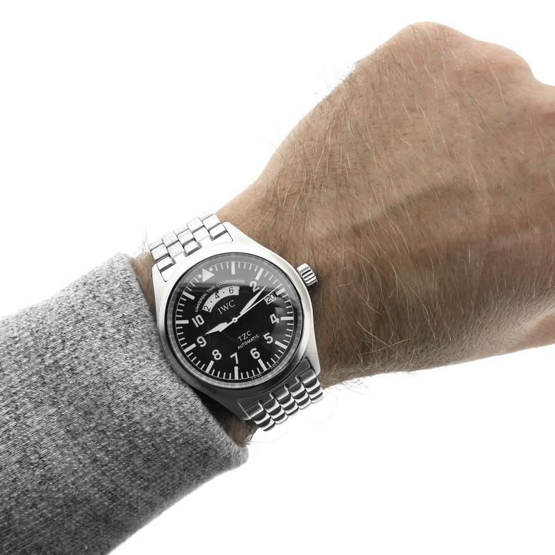 Image 10 of IWC Pilot UTC TZC Spitfire IW3251; Automatic men's watch with GMT