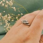 Image 4 of White gold ring with diamond | 0.40 ct.