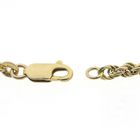 Image 7 of Gold twisted link bracelet | 18.5 cm