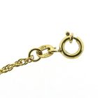 Image 7 of 8K Twisted Link Chain with Beads | 40cm - 42cm