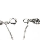 Image 5 of Silver Twisted Link Bracelet