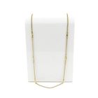 Image 1 of Long gold gourmet link necklace | 80.5 cm