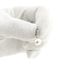 Image 12 of 18-karat white gold pendant with pearl and diamond | 0.18 ct.