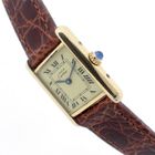 Image 5 of Cartier Tank 'Vermeil'; Women's watch