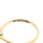 Image 8 of Gold solitaire ring with 0.02 ct. diamond | Desiree