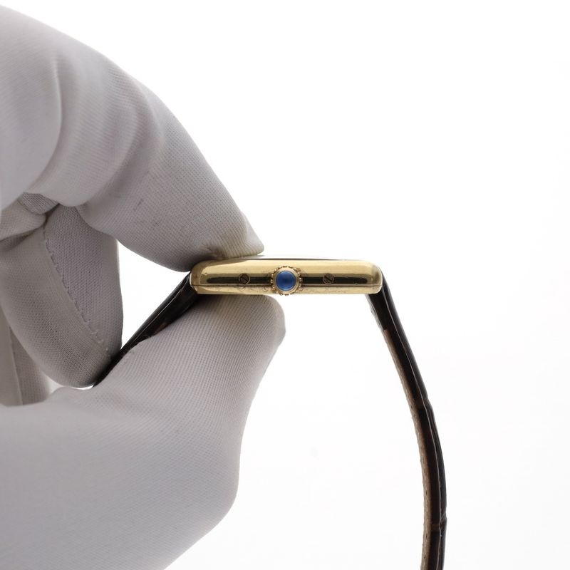 Image 5 of Cartier Tank Vermeil 5057001; Vintage ladies watch