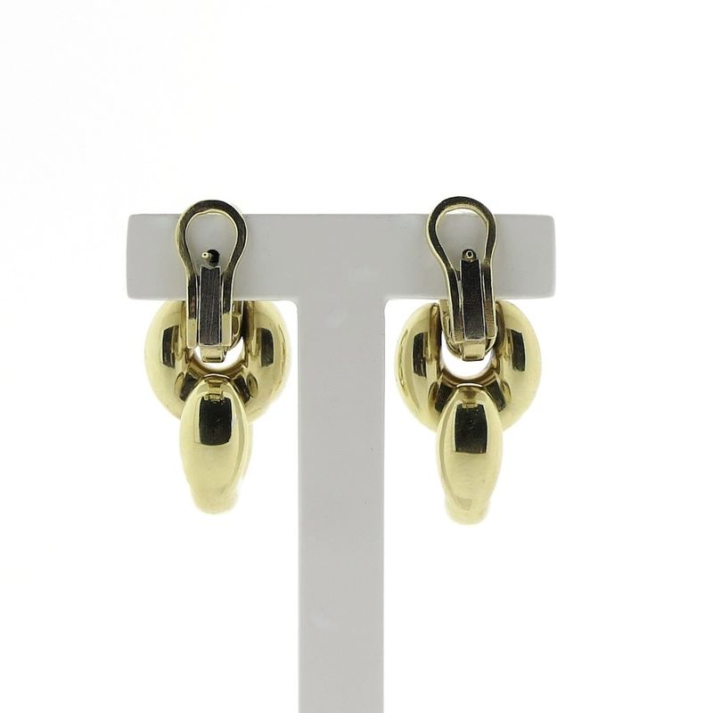 Image 5 of 9 crt. Chain earrings | Chiampesan Italy