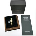 Image 4 of Baume & Mercier Hampton Milleis 65370; 18k gold women's watch with diamonds
