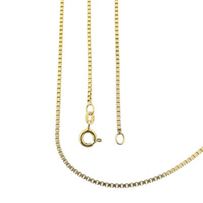 Golden Venetian link chain; 60.5 cm Image 1 of Golden Venetian link chain; 60.5 cm