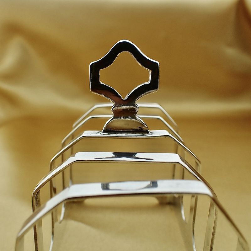 Image 3 of Silver toast rack | Vintage