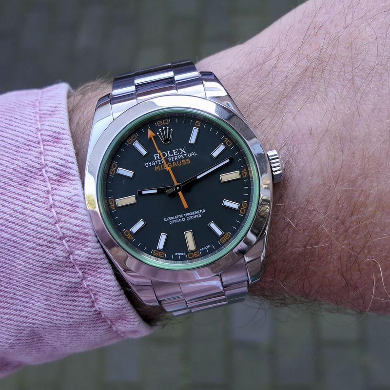 Image 13 of Rolex Milgauss 116400GV; Automatic men's watch