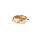 Image 3 of Tricolor gold trinity ring; Cartier