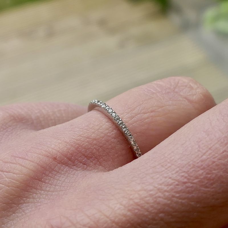 Image 8 of 9 carat diamond ring | 0.11 ct.