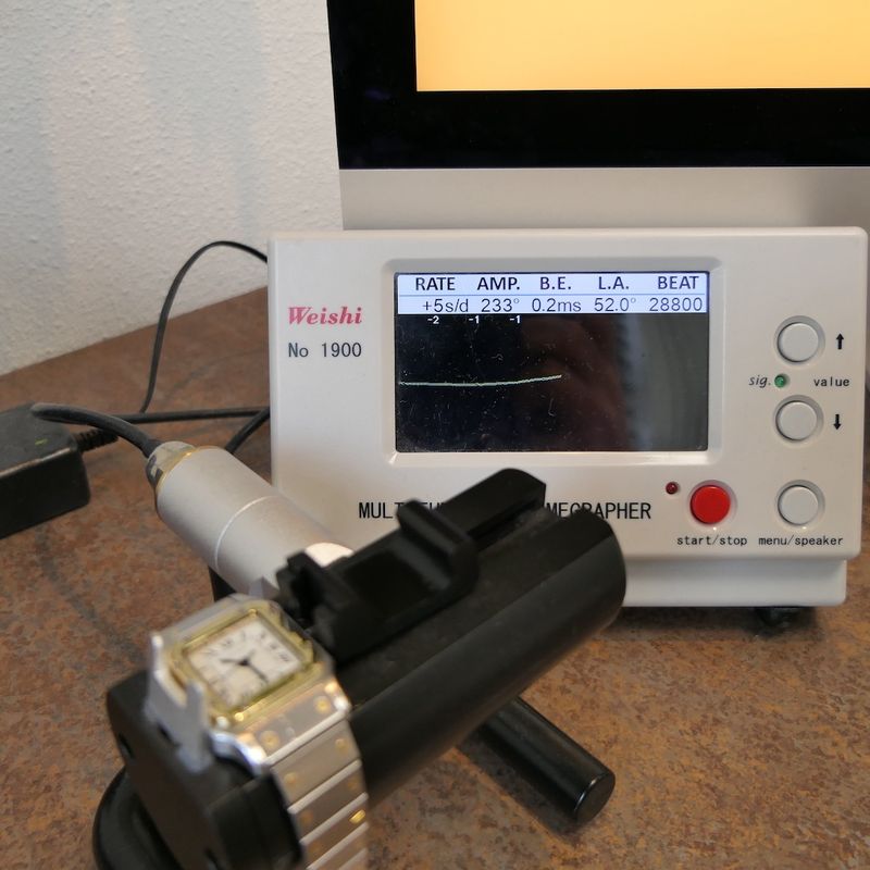 Image 15 of Cartier Santos Galbee; Automatic ladies watch