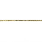 Image 6 of Gold square king chain | 47 cm