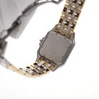 Image 22 of Cartier Panthère '3 Row' Large/Jumbo 183957; 18ct. Gold/steel watch